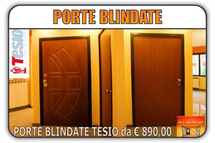 porte blindate tesio Como